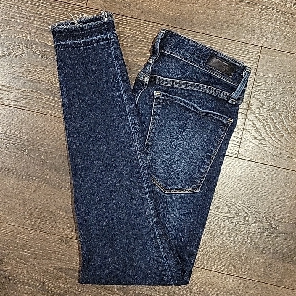 ❤️ ABERCROMBIE & FITCH SIMONE HIGH RISE ANKLE SKINNY JEANS, 2S (26 SHORT) - Picture 7 of 7